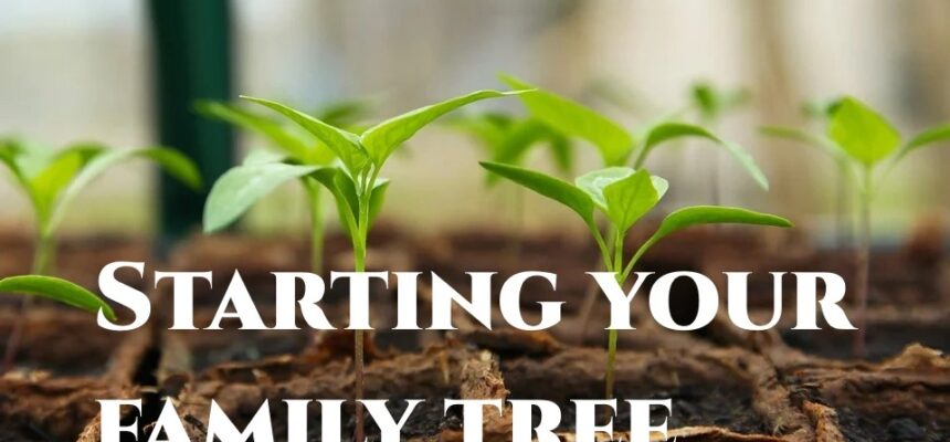 Starting Your Family Tree – A Webinar