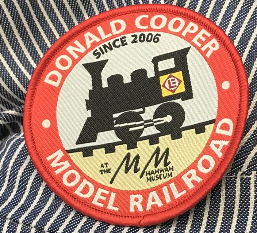 Donald Cooper Model Railroad Round Patch – Mahwah Museum